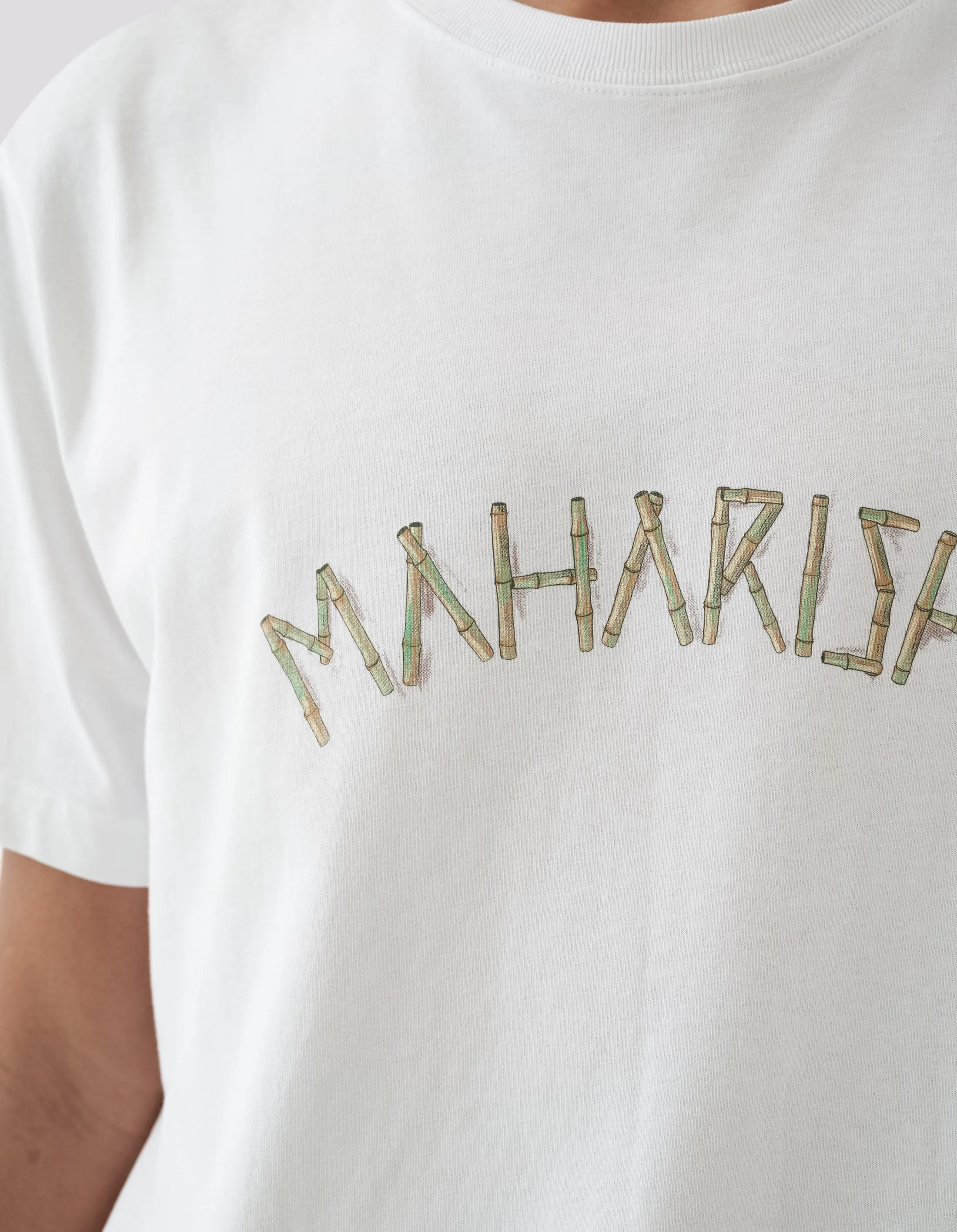 1278 Bamboo Maharishi T-Shirt White