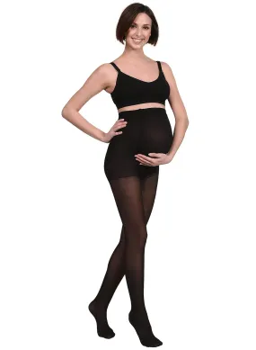 40Den Maternity Tights - Black