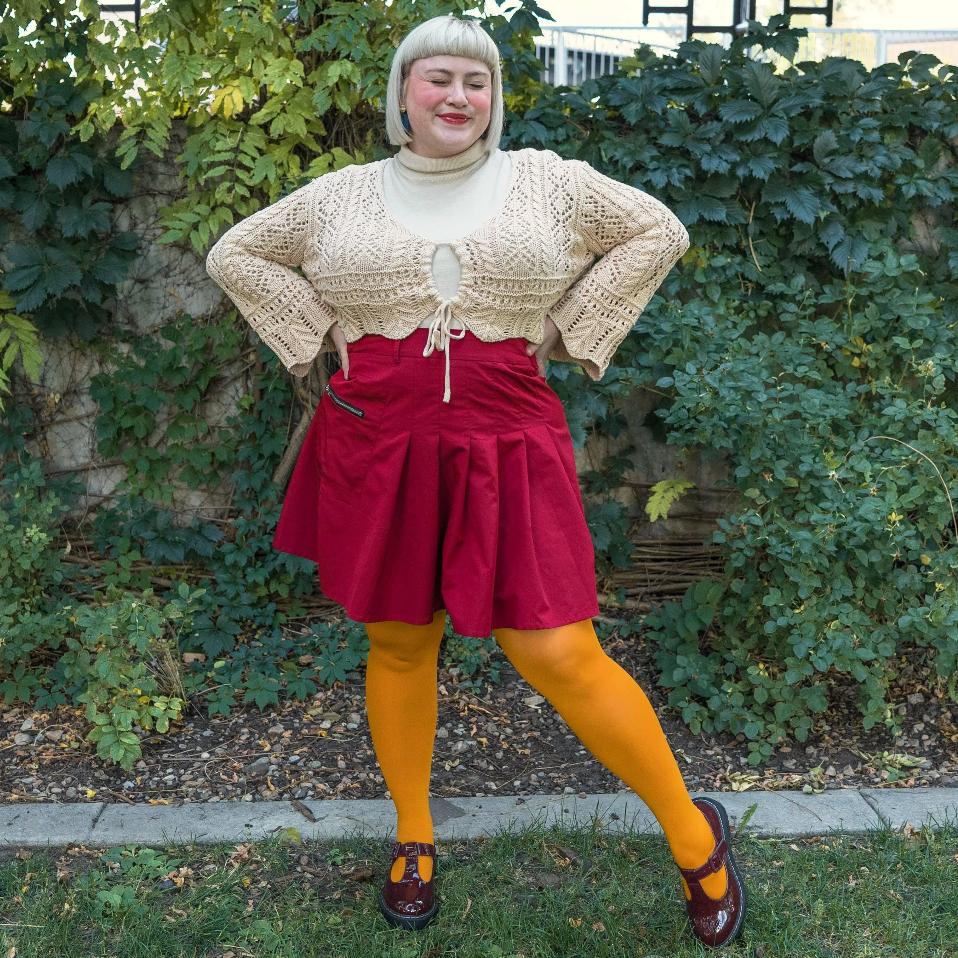 80 Denier Tights - Honey Bee