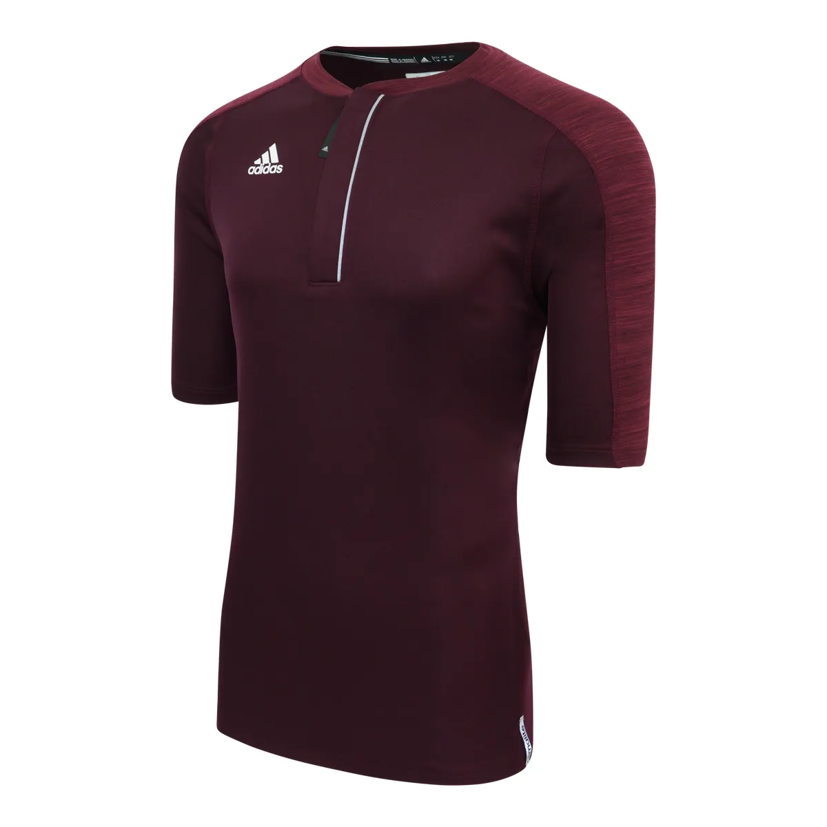 adidas Men's Modern Varsity S/S 1/4 Zip Shirt