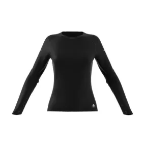 Adidas Women&#39;s Running Running Shirt Other Shirts Black DM3140