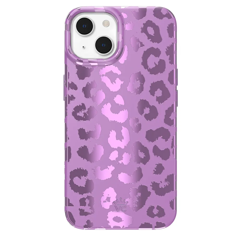 Amethyst Leopard iPhone Case