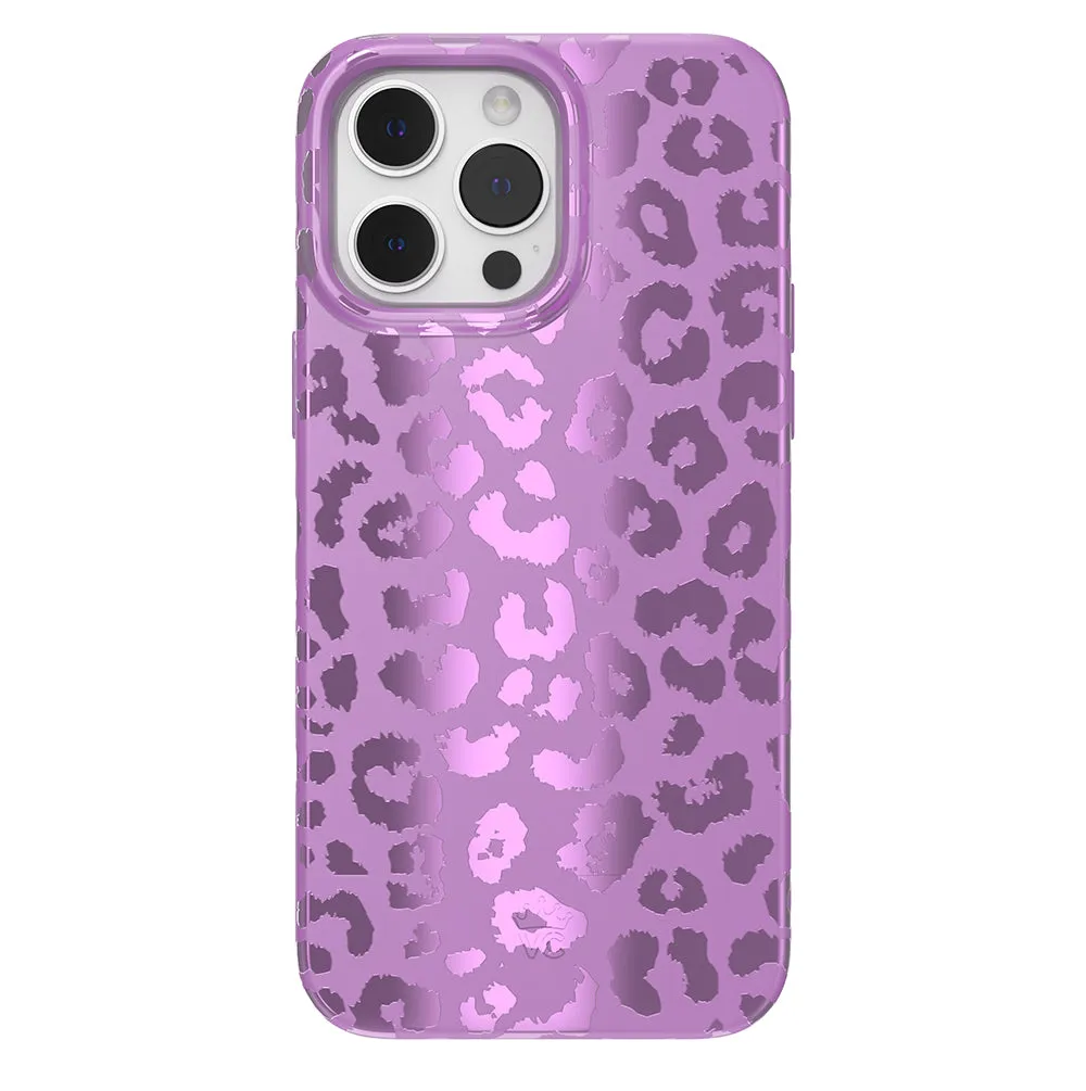 Amethyst Leopard iPhone Case