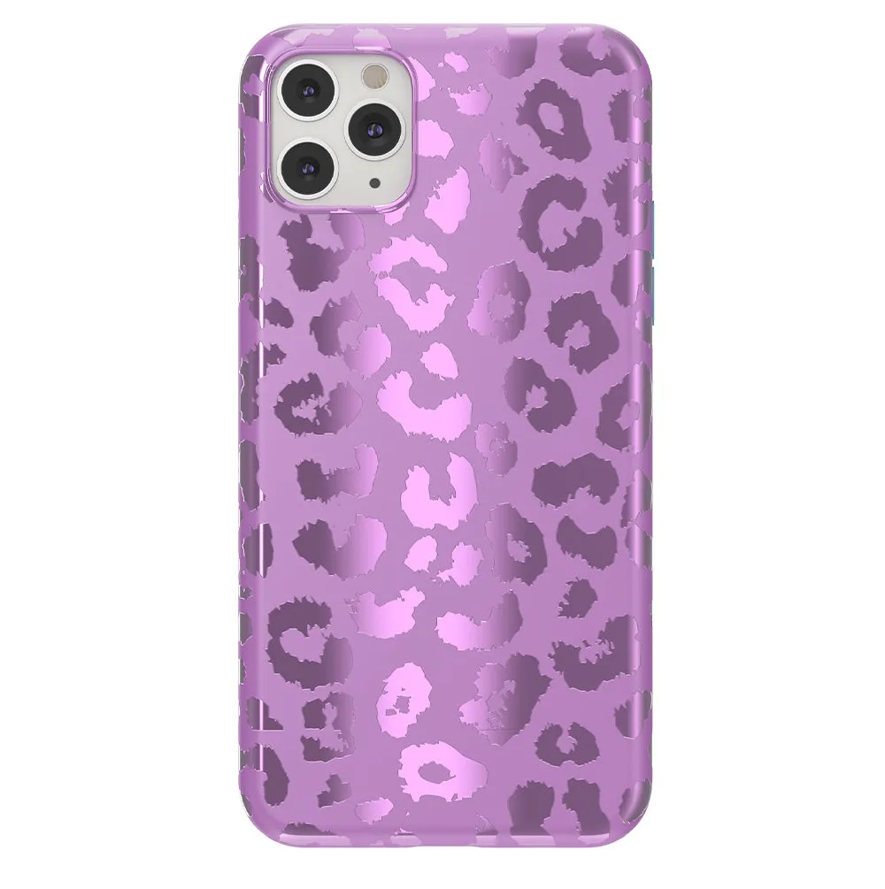 Amethyst Leopard iPhone Case