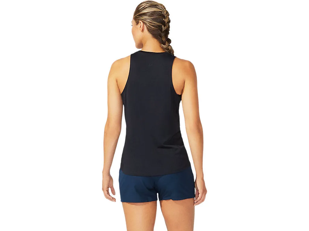 ASICS Silver Tank - Womens - Black