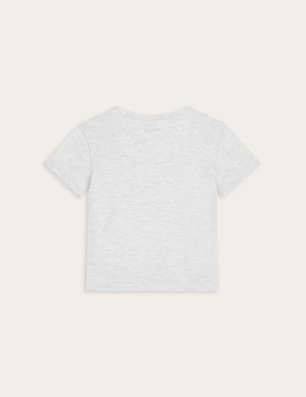 Baby Short Sleeve T-Shirt - Heather Grey