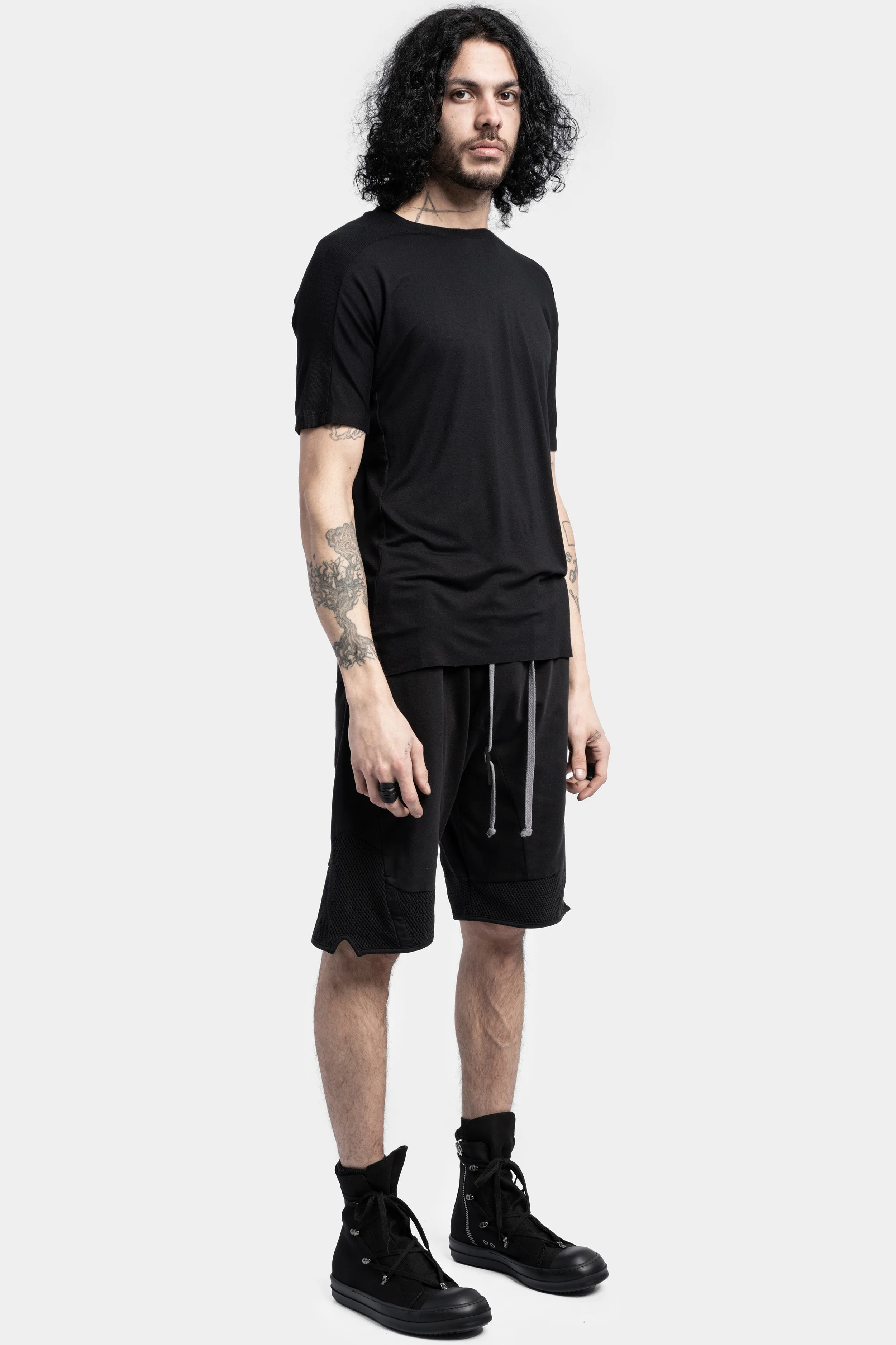 Bamboo Jersey T-Shirt, Black