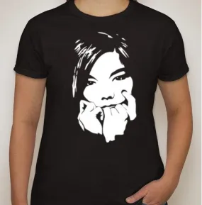 Björk Portrait T-shirt | Blasted Rat