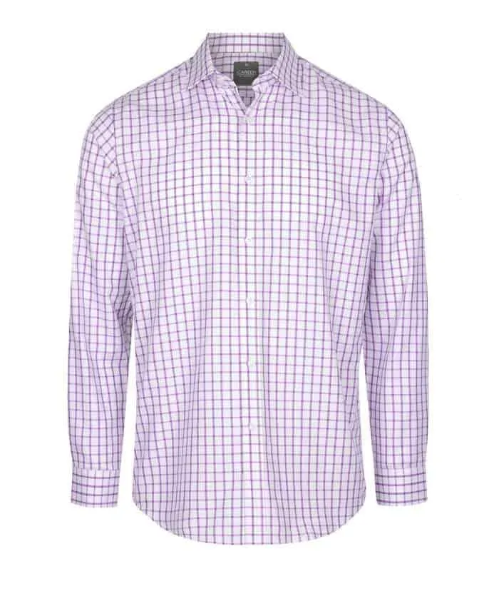 Bourke Oxford Check Mens L/S Shirt