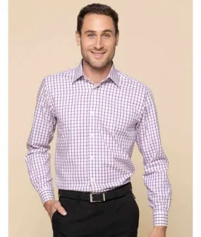 Bourke Oxford Check Mens L/S Shirt