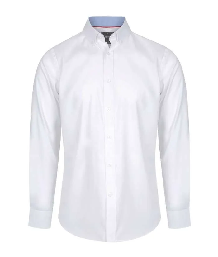 Bradford Mens, Slim Fit, Fine Oxford, Long Sleeve Shirt