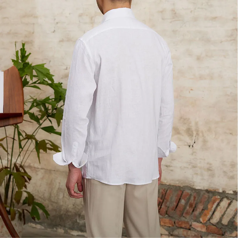 Breathable Vintage Business Shirt