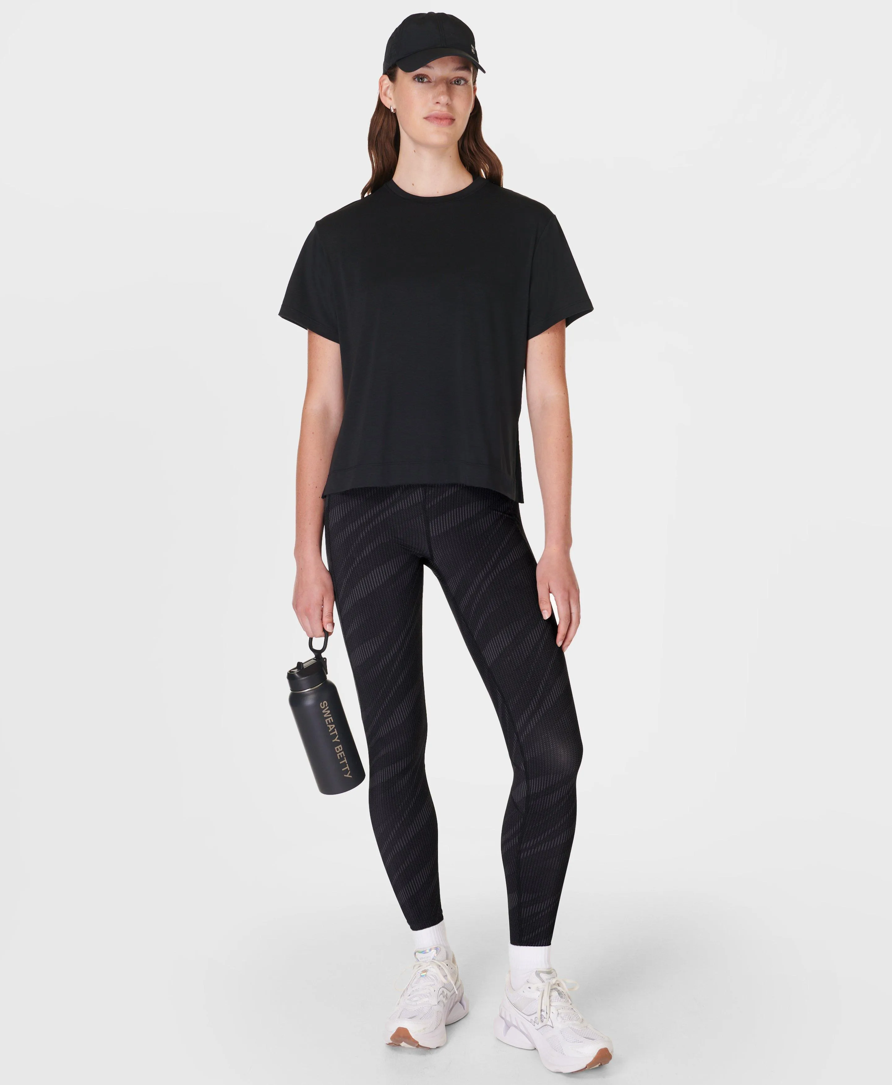 Breathe Easy Circuit T-shirt Sb9918 Black