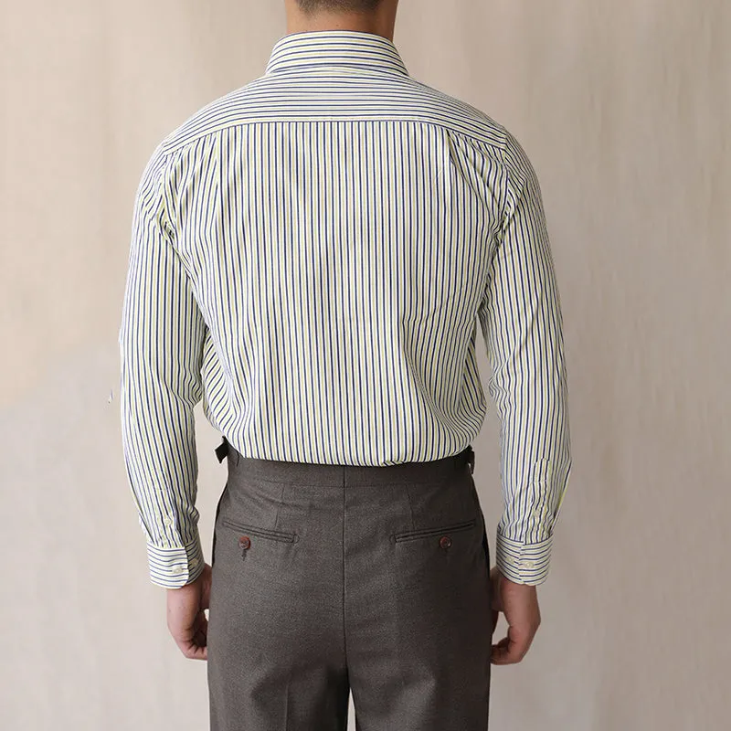 Business Slim Striped Shirt