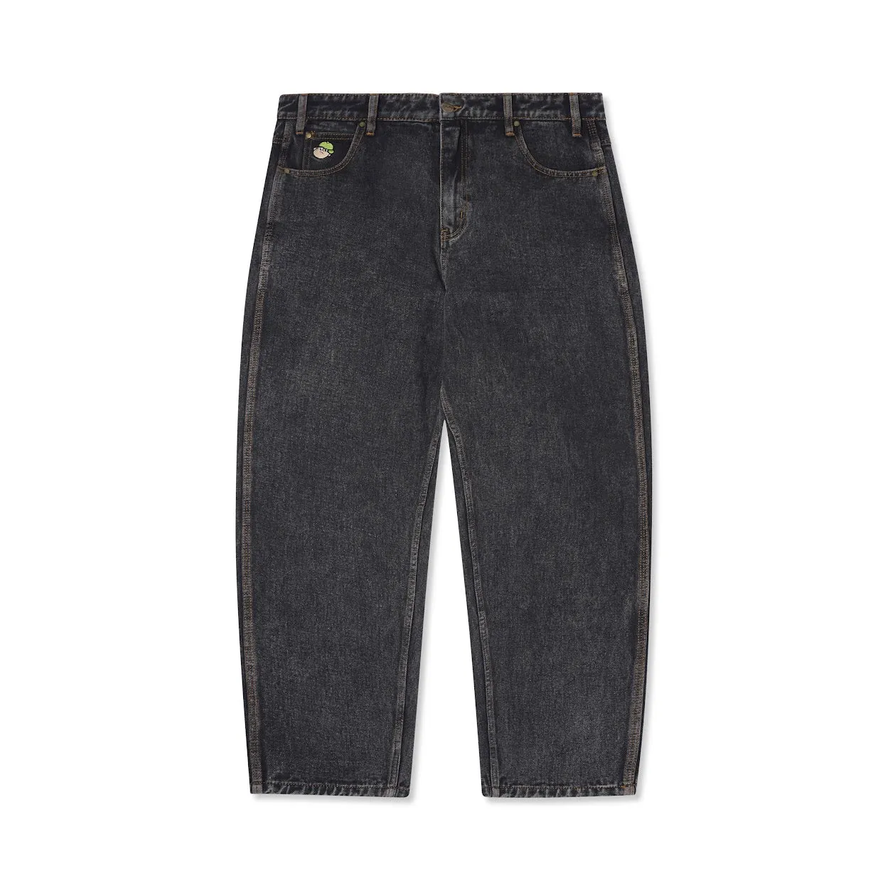 Butter Goods Santosuosso Denim Pants - Gun Metal