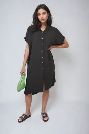 Button Front Shirt Dress