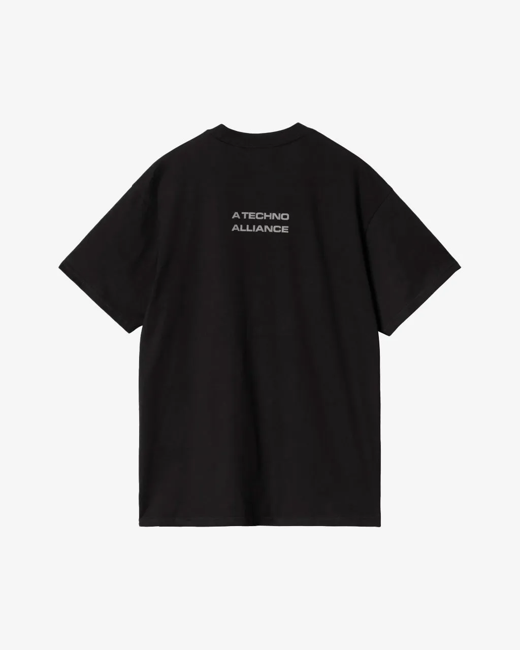 Carhartt WIP x Tresor Techno Alliance S/S T-Shirt Black/Dark Grey Reflective