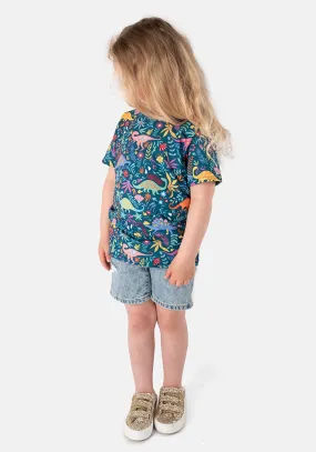 Children's Dinosaur Print T-Shirt (Miasaura)