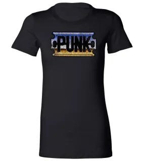 Chrome "Punk" Razor Blade | Women's Tee