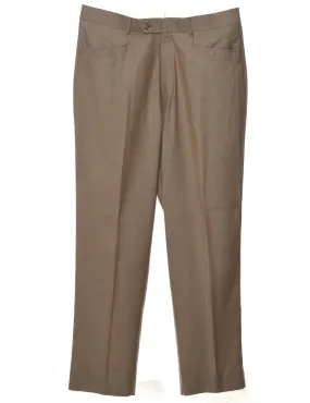 Classic Light Brown Trousers - W36 L32