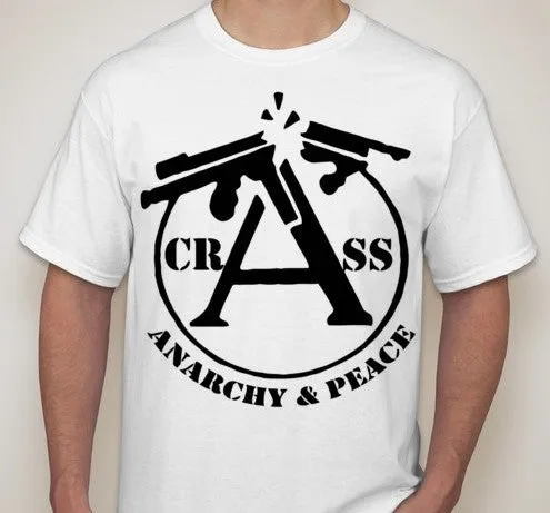 Crass Anarchy & Peace T-shirt | Blasted Rat