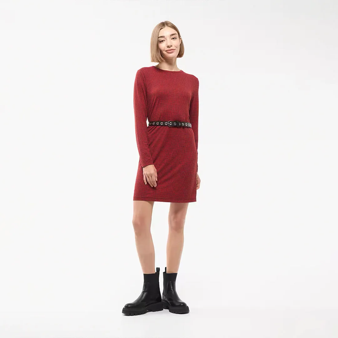 Crew Neck Dress