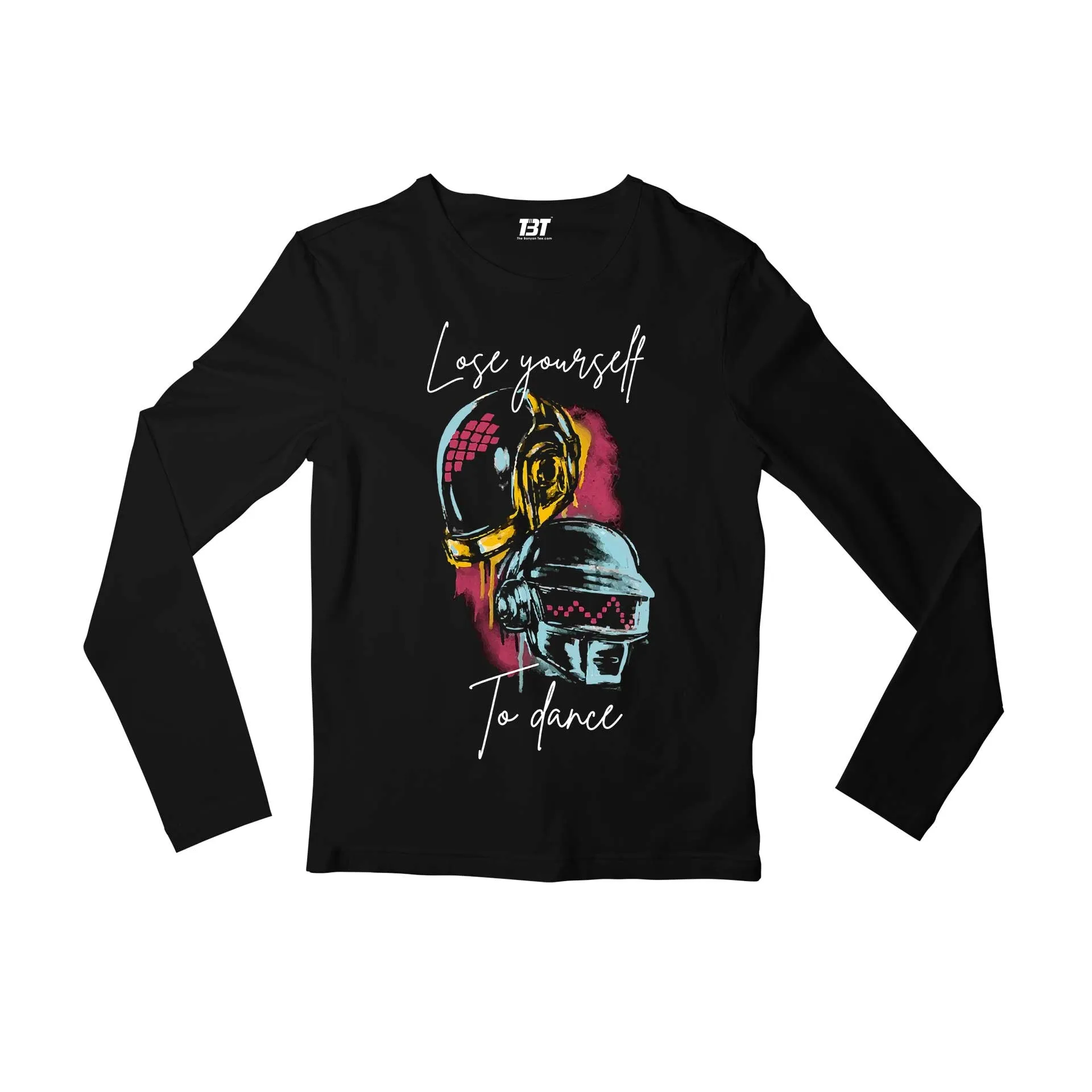 Daft Punk Full Sleeves T shirt - Lose Yourself To Dance