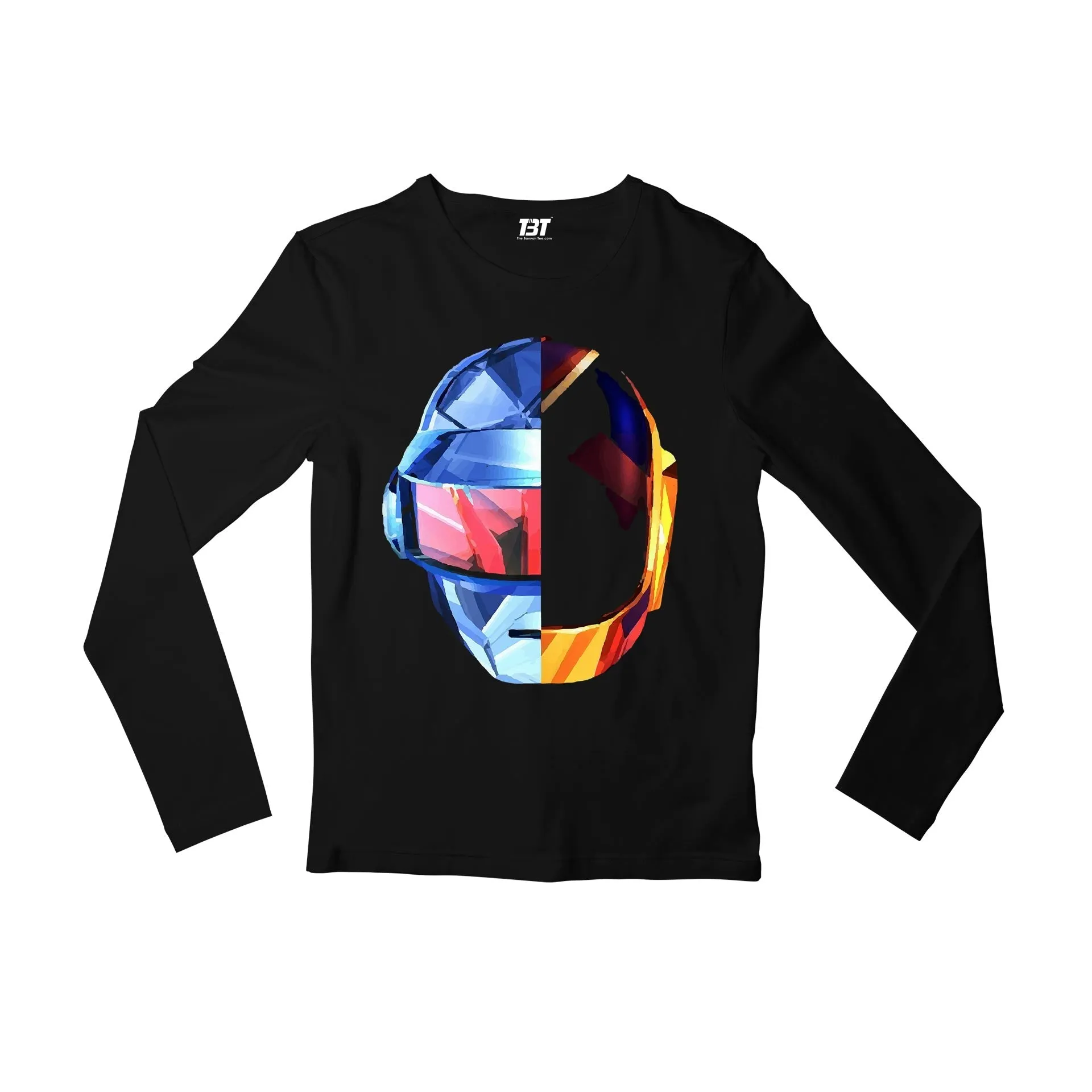 Daft Punk Full Sleeves T shirt - The Punk Helmets