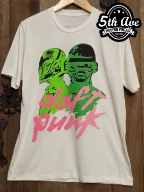 Daft Punk single stitch T Shirt