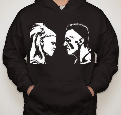 Die Antwoord Yolandi Visser and Ninja Portrait Hoodie | Blasted Rat