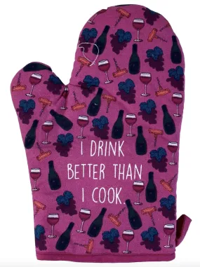 Drink Better Oven Mitt