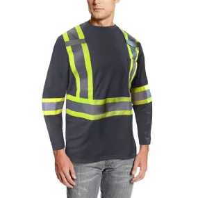 DuraDrive Men's Hi-Vis Long Sleeve Cooling Safety T-Shirt