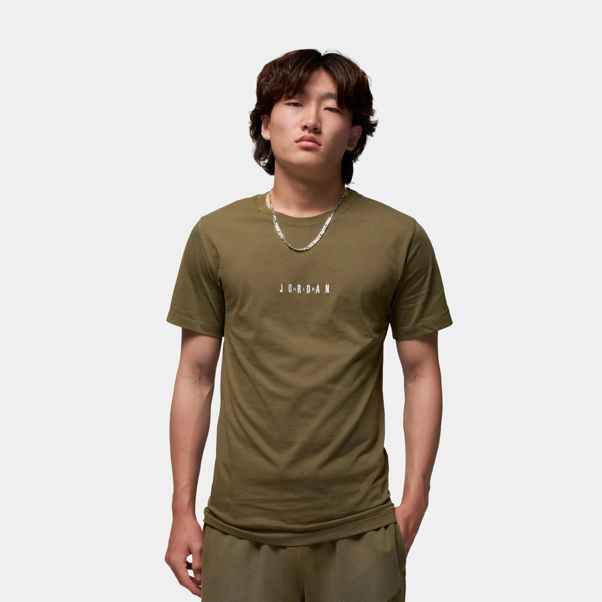 EMB Air Mens Short Sleeve Shirt (Olive/Green)