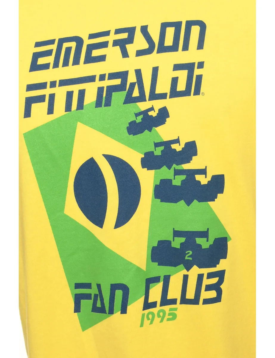 Emerson Fittipaldi Printed T-shirt - M