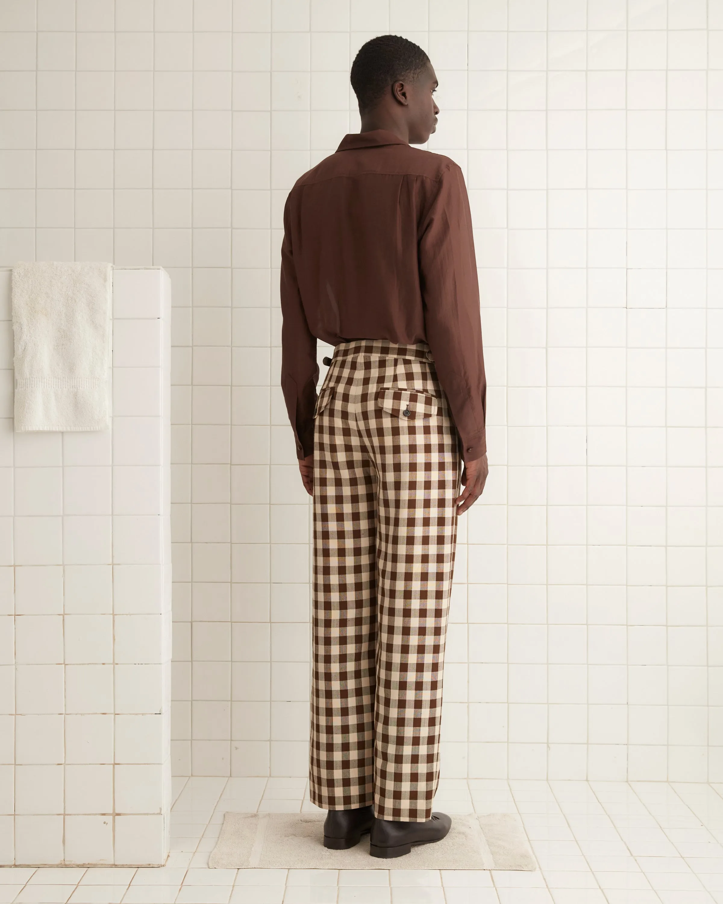 Gilbert Check Trousers