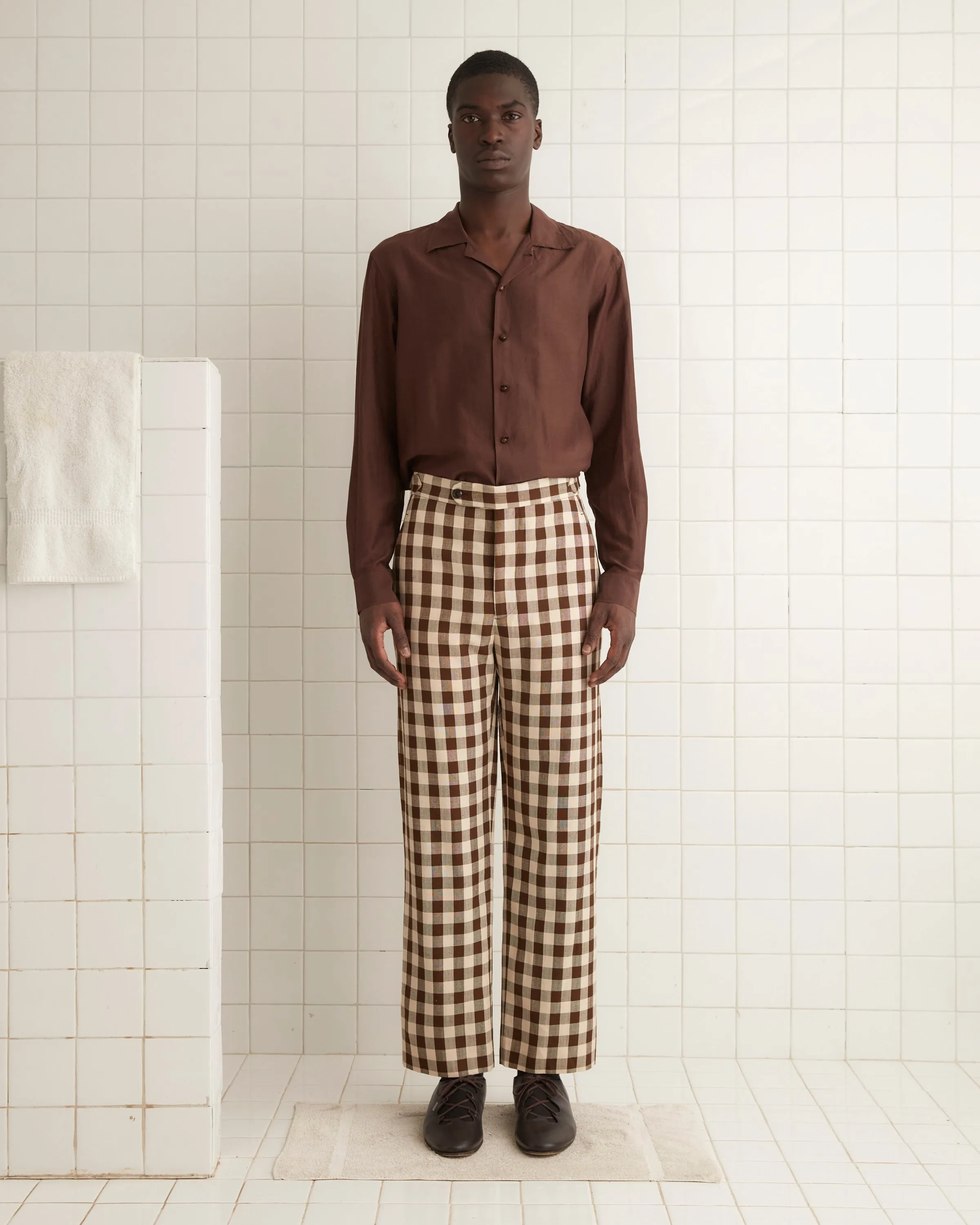 Gilbert Check Trousers