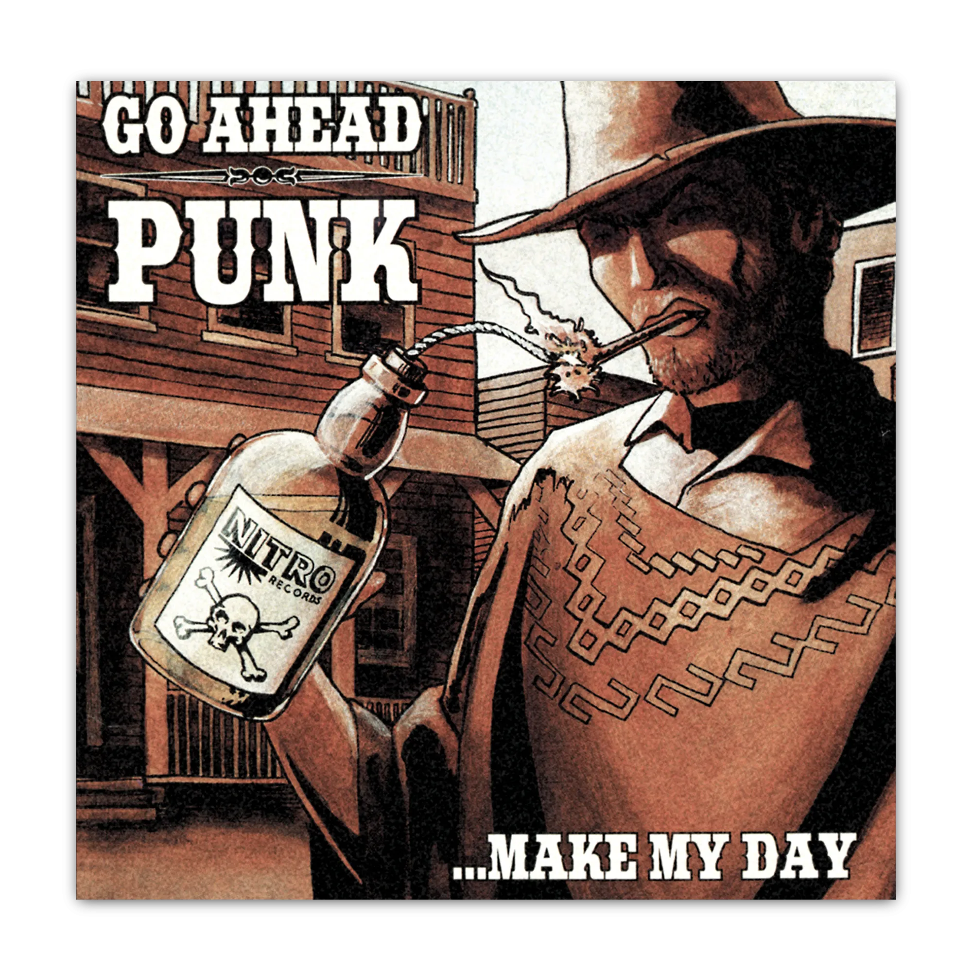 Go Ahead Punk...Make My Day (Orange Splatter Vinyl LP)