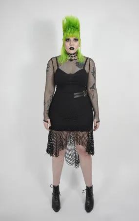 Goth Plus Size Enchanting Fishtail Skirt