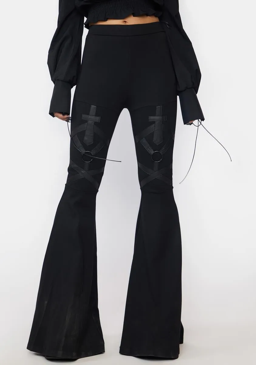 Gothic Flared Trousers