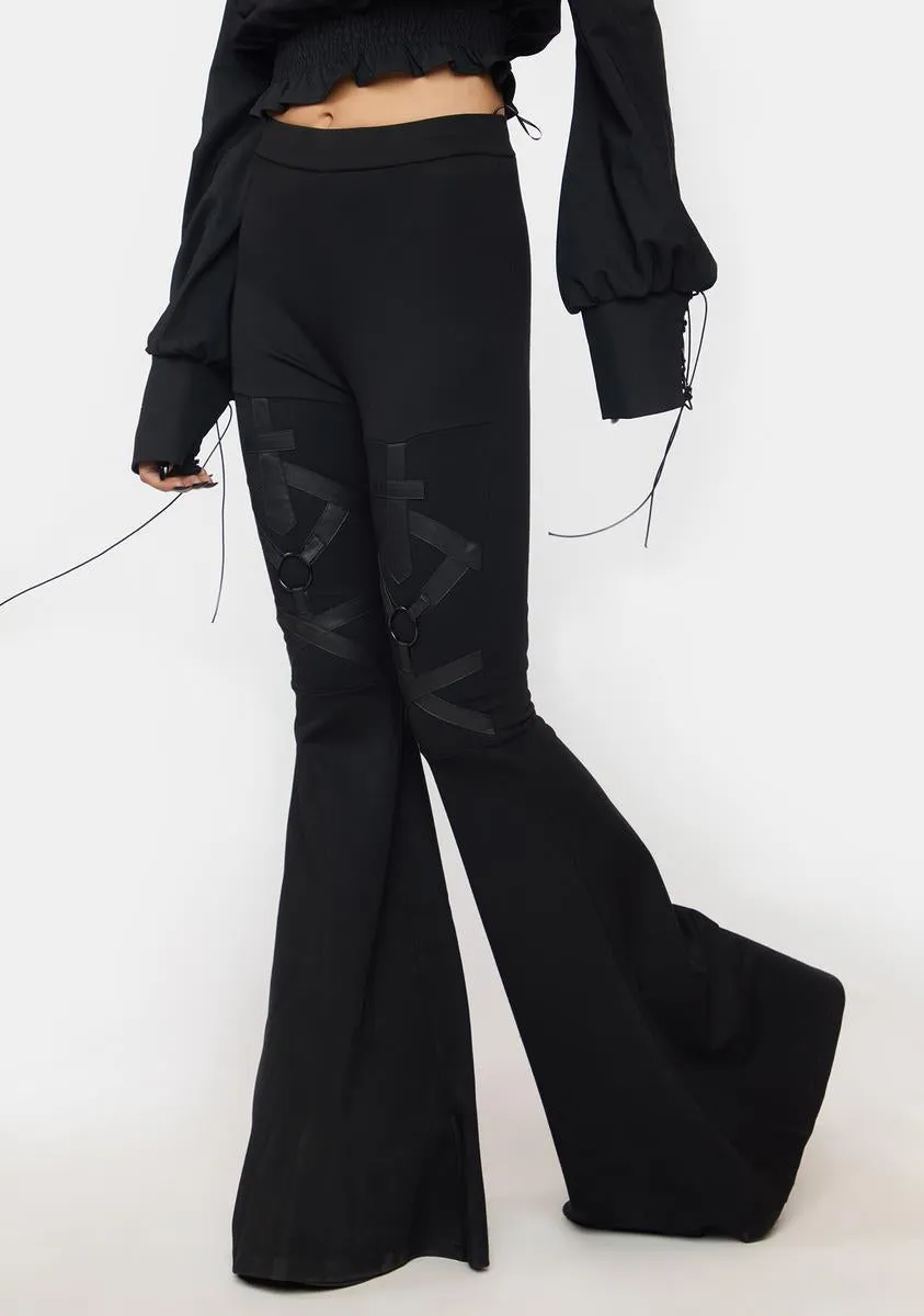 Gothic Flared Trousers