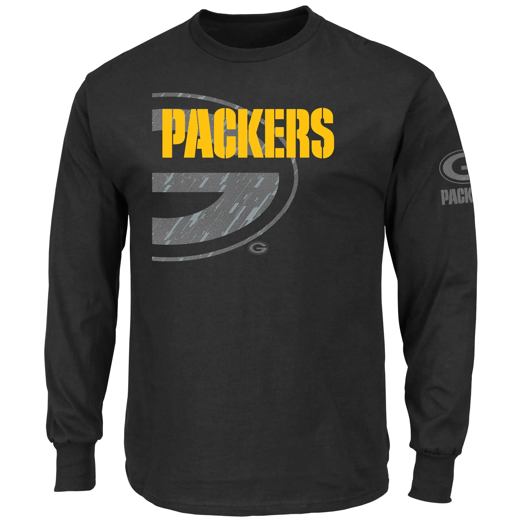 Green Bay Packers Elite Reflective Men's Long Sleeve Shirt, XX-Large