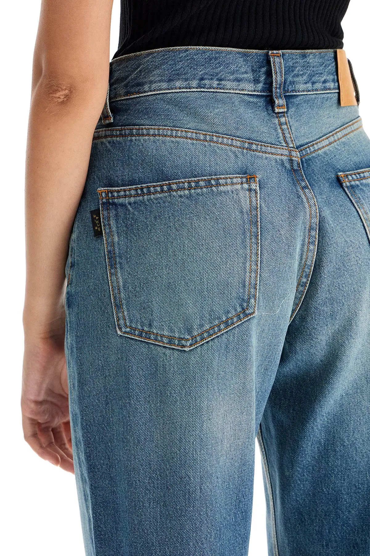 Haikure Korean Straight Leg Jeans