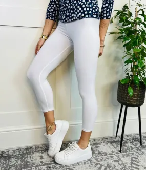 Ivory Cropped Legging