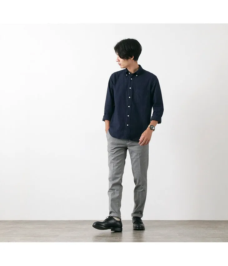 JAPAN BLUE JEANS / Officer Tapered Full Flanser Trousers