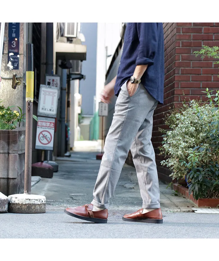 JAPAN BLUE JEANS / Officer Tapered Full Flanser Trousers