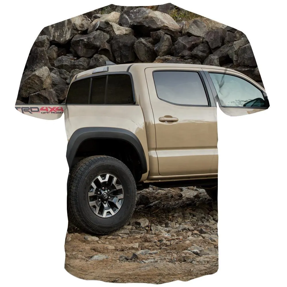 Jeep T-shirt Men Offroad Tshirts Casual car T shirts Funny Short Sleeve T shirts