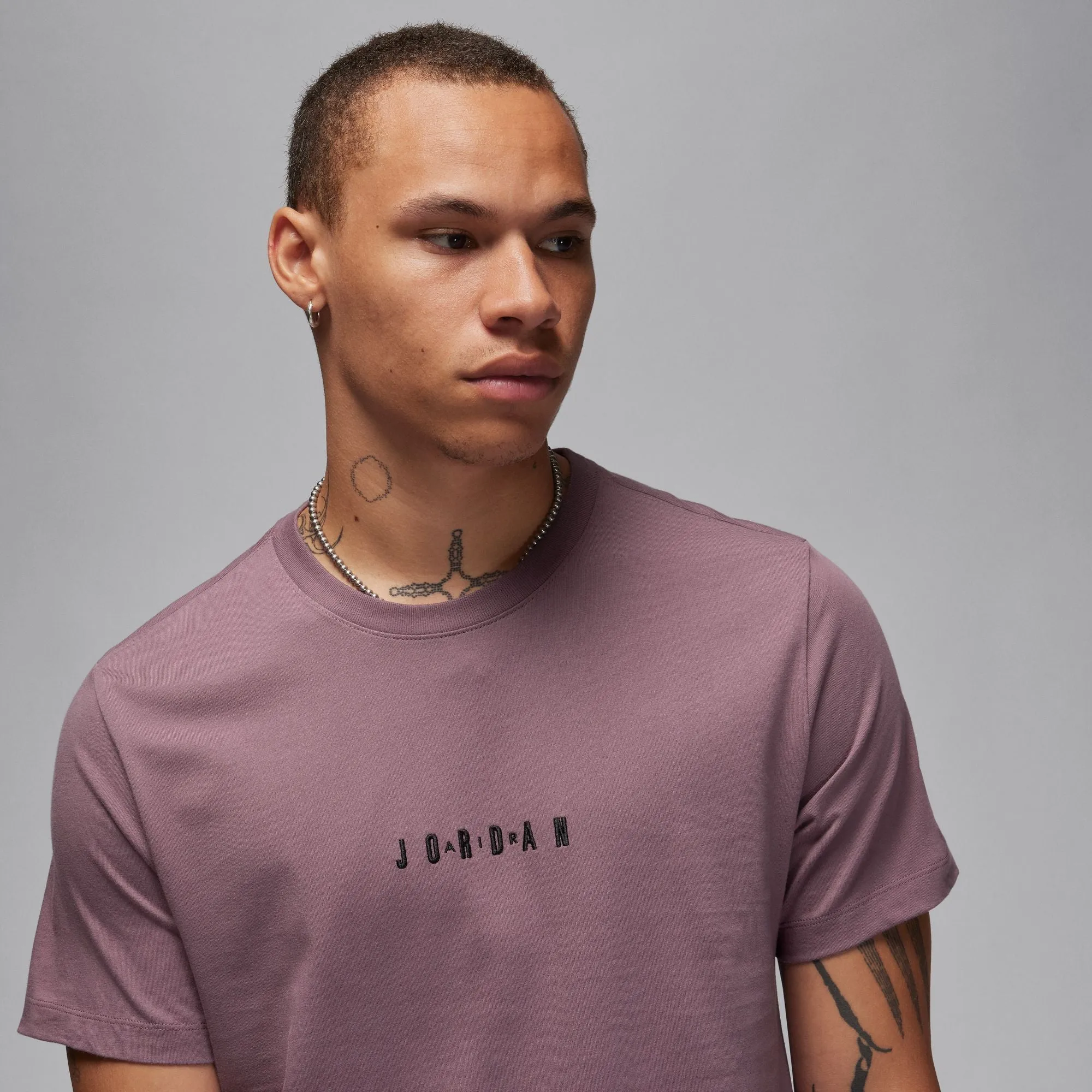 Jordan Air Shortsleeve T-Shirt (Sky J Mauve/Black/Black)