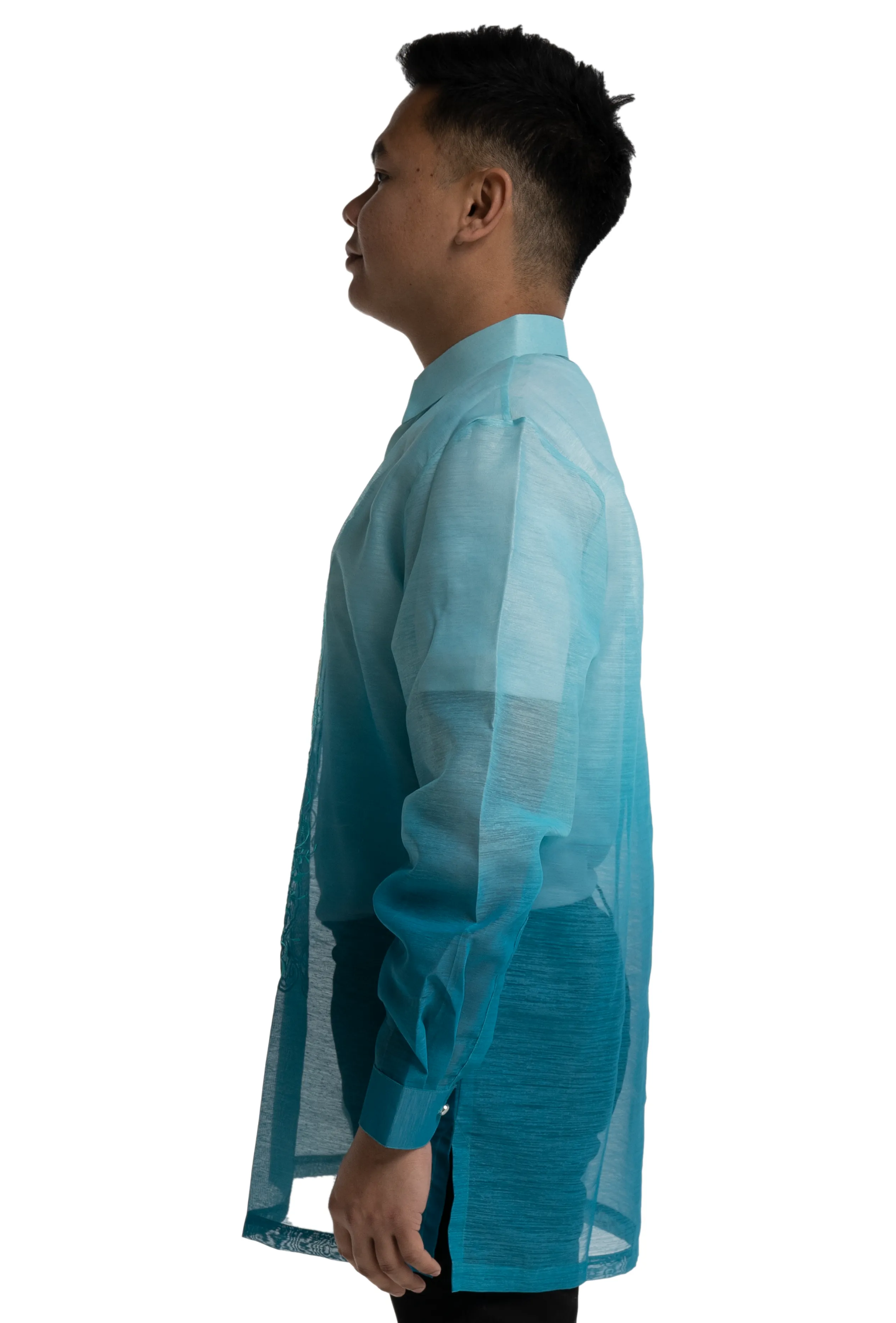 Jusilyn Aqua Blue Barong Tagalog - CJ - MR637