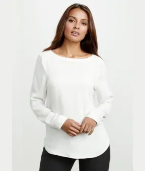 Ladies Madison Boatneck Blouse