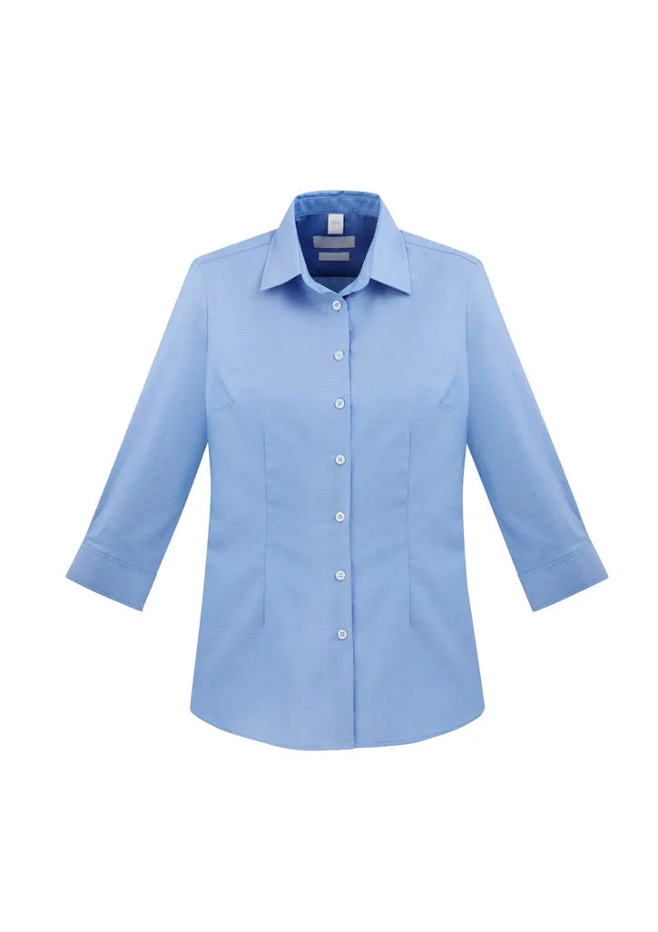 Ladies Regent 100% Cotton 3/4 Sleeve Shirt